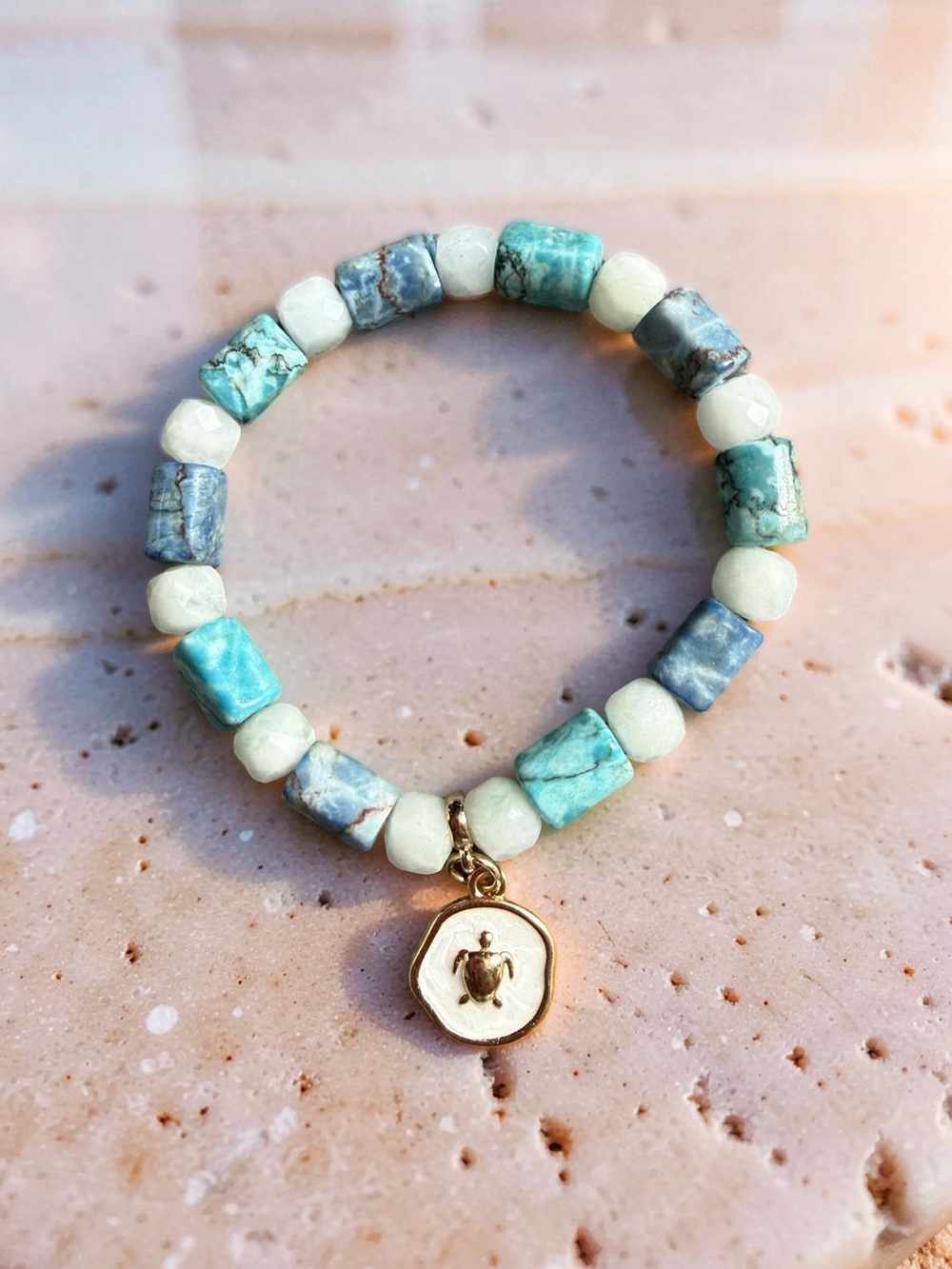 Imperial Jasper Rondelle bracelet 💙